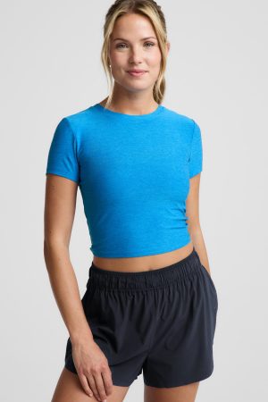Featherweight Cropped Tee