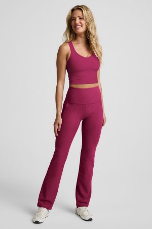 Spacedye™ High Waisted Practice Pocket Bootcut Pant 31